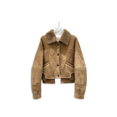 GUCCI SUEDE SHORT JACKET